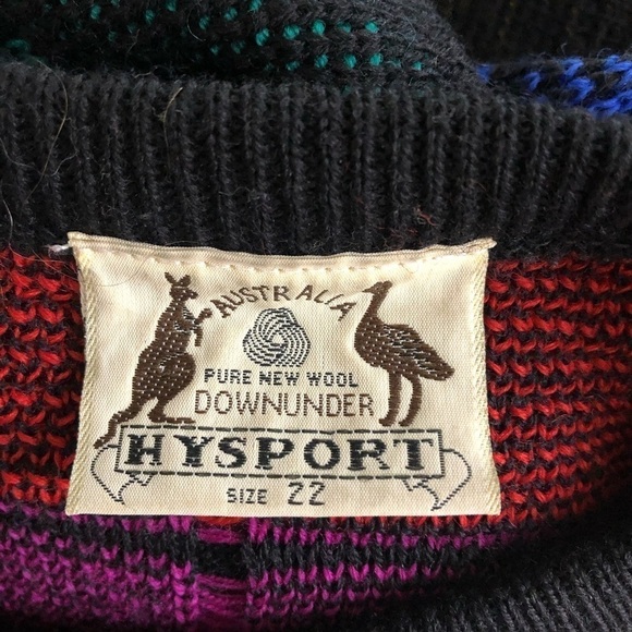 HYSPORT Vintage Australian Motif Sweater - Picture 5 of 6